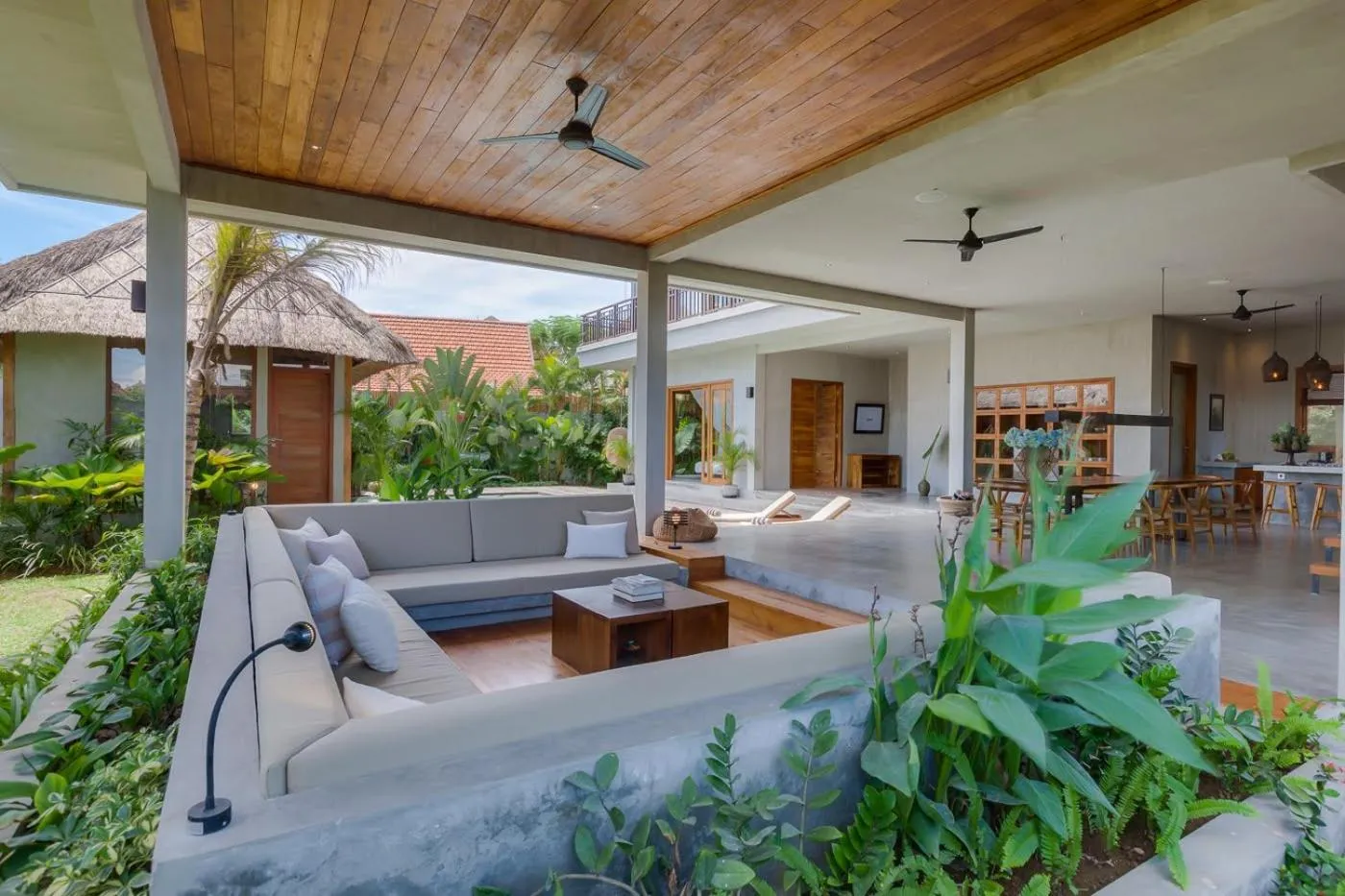 Living room in ZIN Berawa Villas & Bungalows