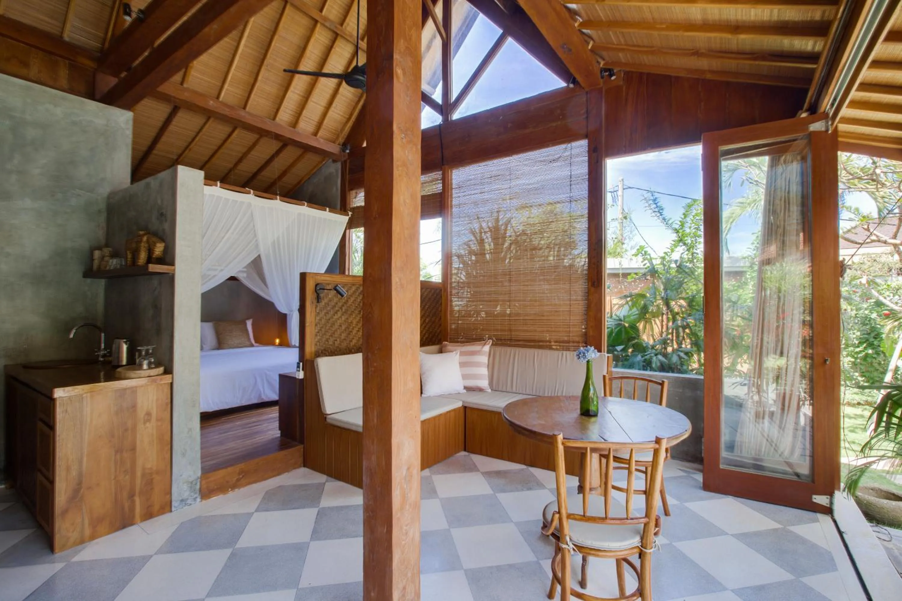 Living room in ZIN Berawa Villas & Bungalows