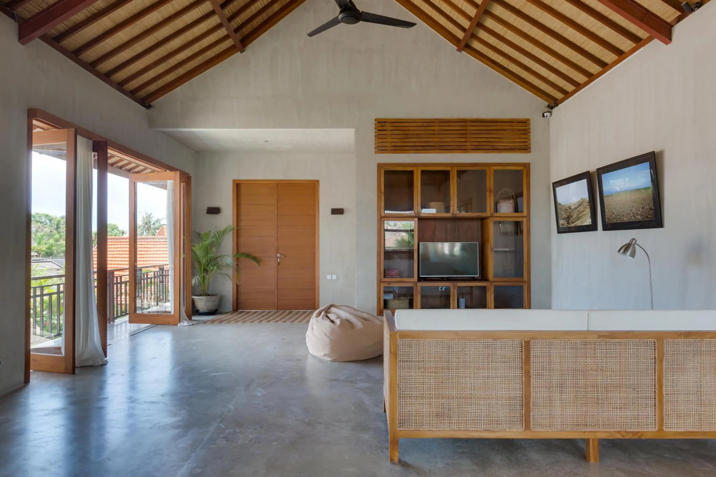 Living room in ZIN Berawa Villas & Bungalows