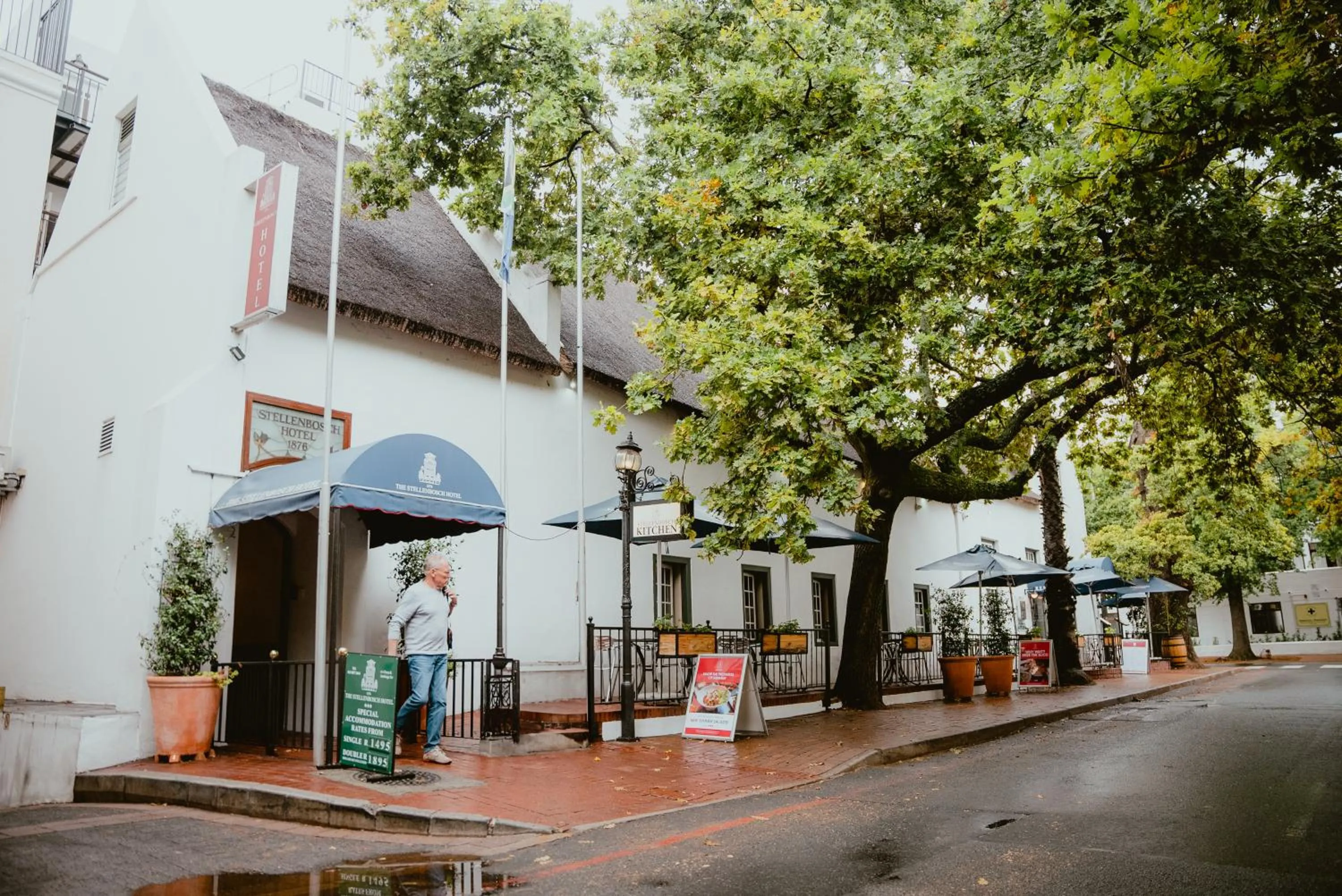 Facade/entrance in The Stellenbosch Hotel