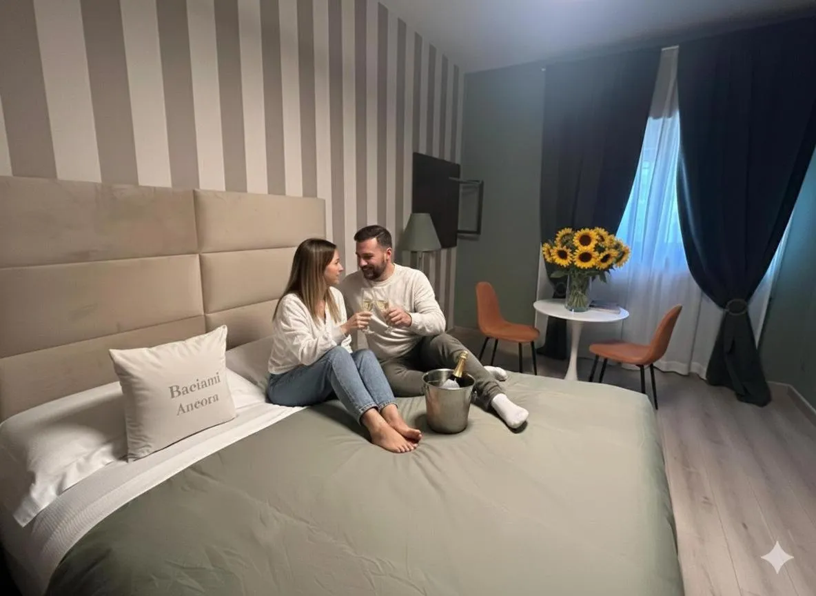 Bed in B&B Baciami Ancora