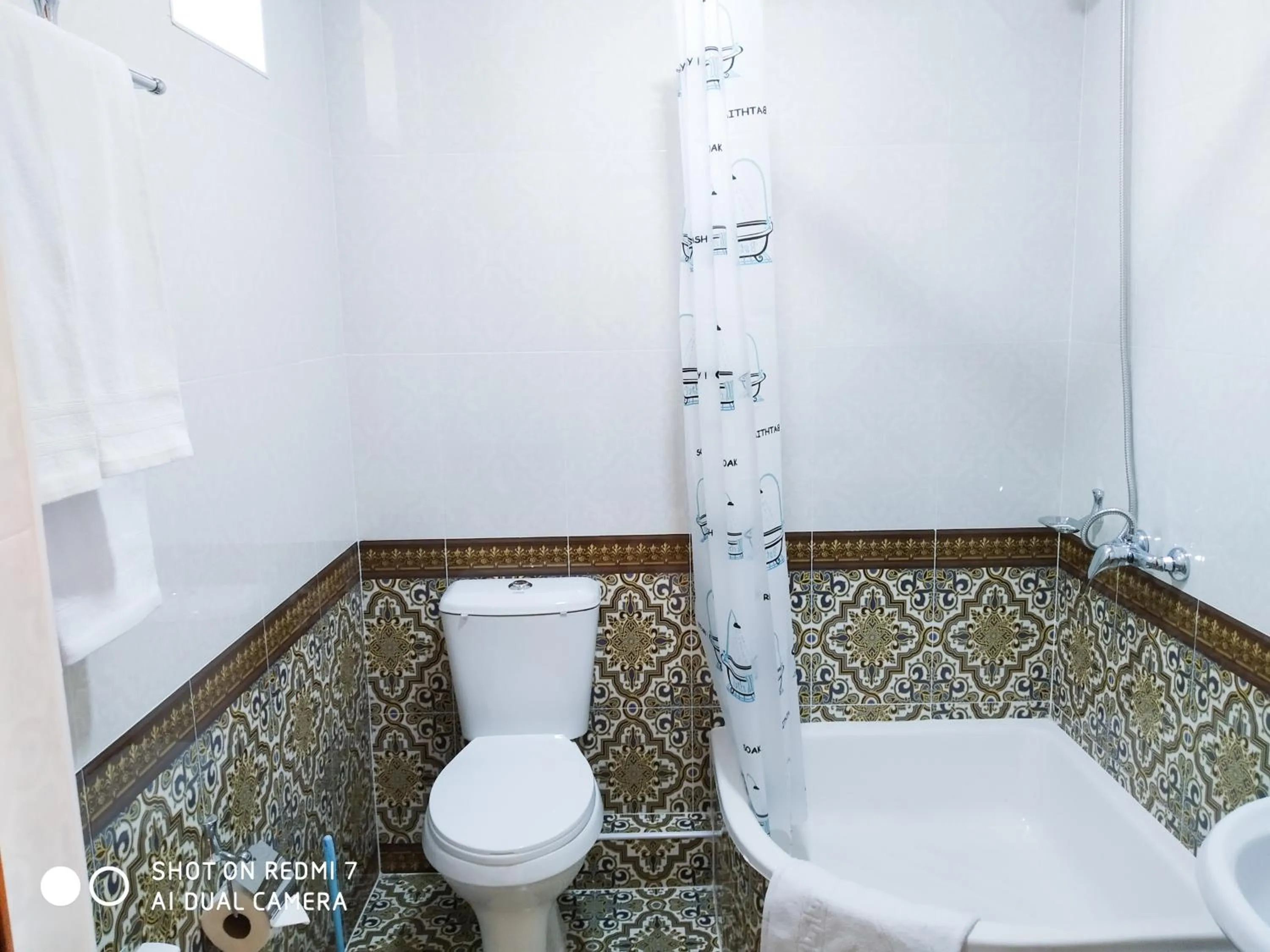 Shower in Hotel Shams