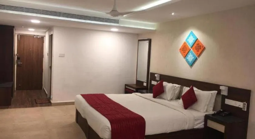 Bed in Hotel Sea Face