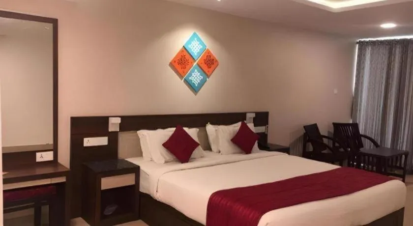 Bed in Hotel Sea Face