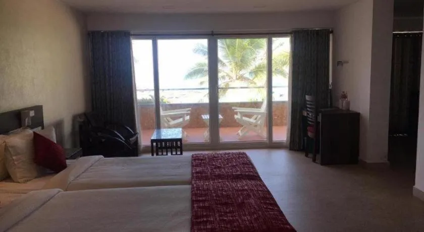 Bed in Hotel Sea Face