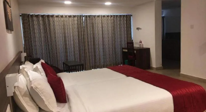 Bed in Hotel Sea Face