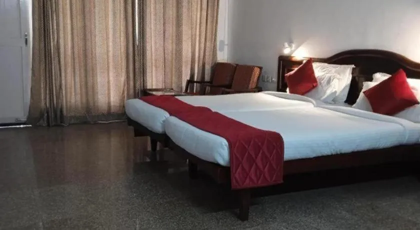 Bed in Hotel Sea Face