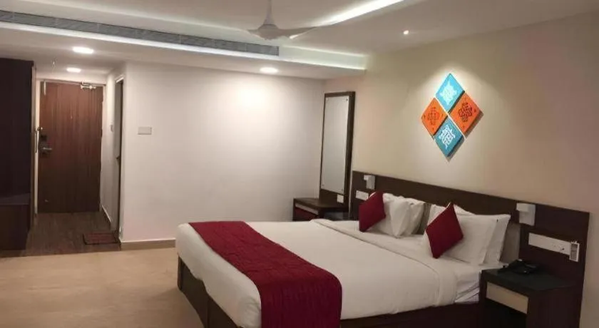 Bed in Hotel Sea Face