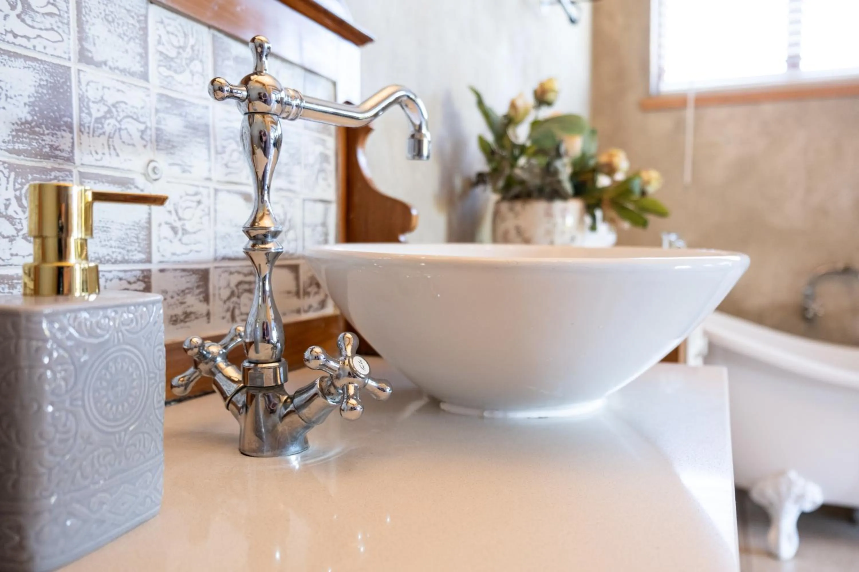Bathroom in Petite Provence B&B