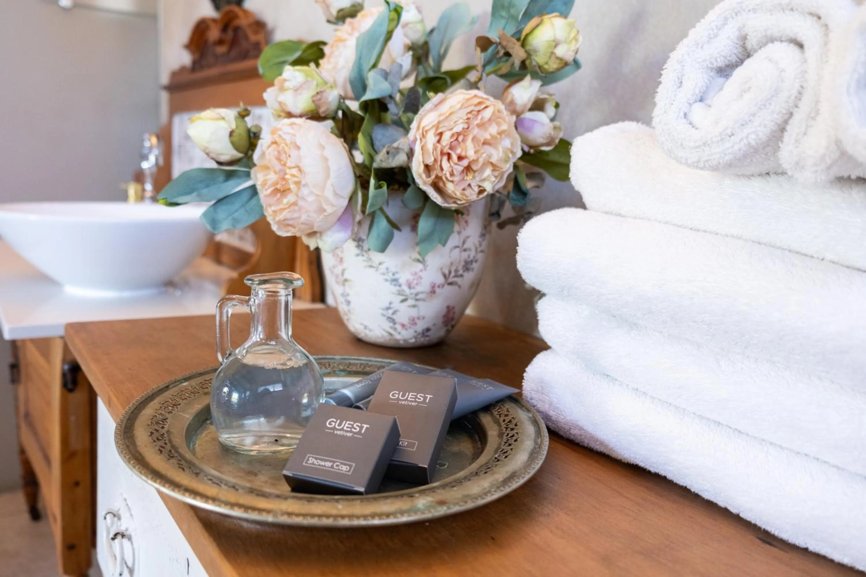 Bathroom in Petite Provence B&B