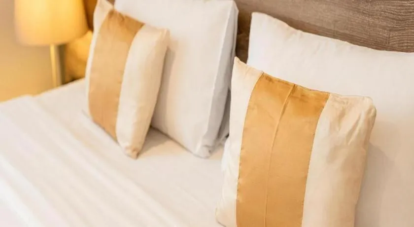 Bed in B2 Bangna Premier Hotel