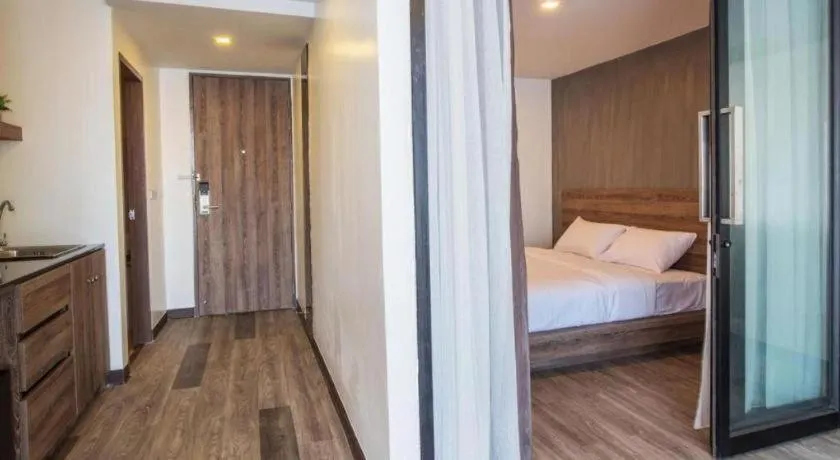 Bed in B2 Bangna Premier Hotel