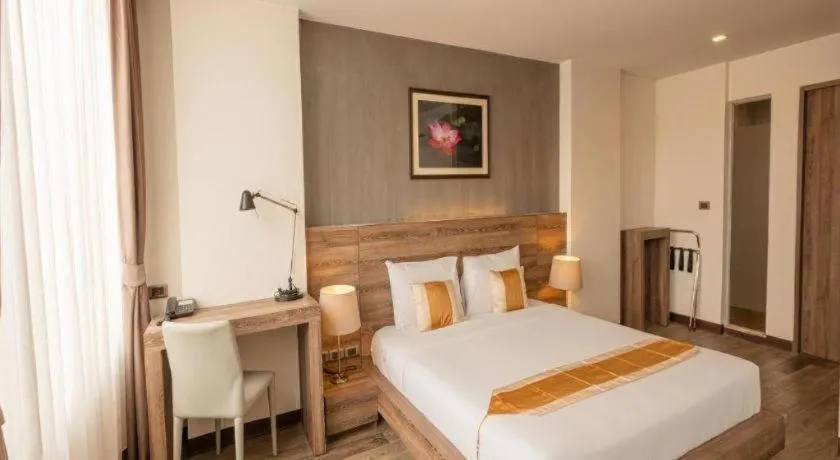 Bed in B2 Bangna Premier Hotel