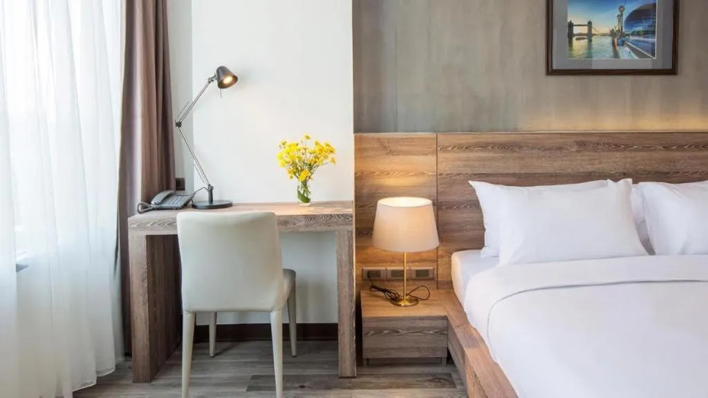 Bed in B2 Bangna Premier Hotel