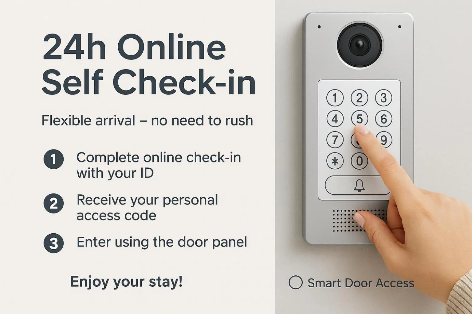 Text overlay in Happy Porto Hostel