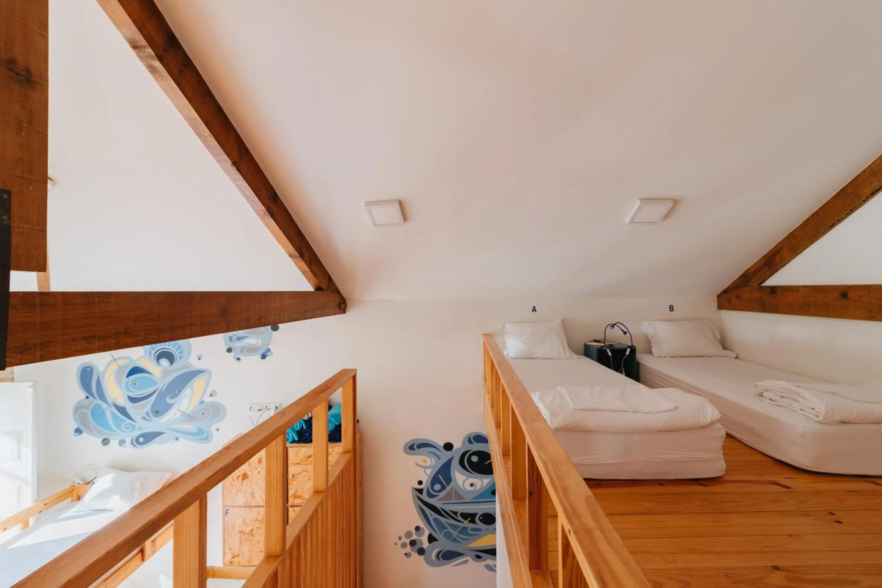 Photo of the whole room, Bed in Happy Porto Hostel