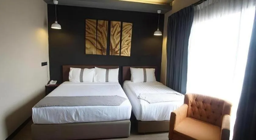Bed in Z Hotel Ipoh