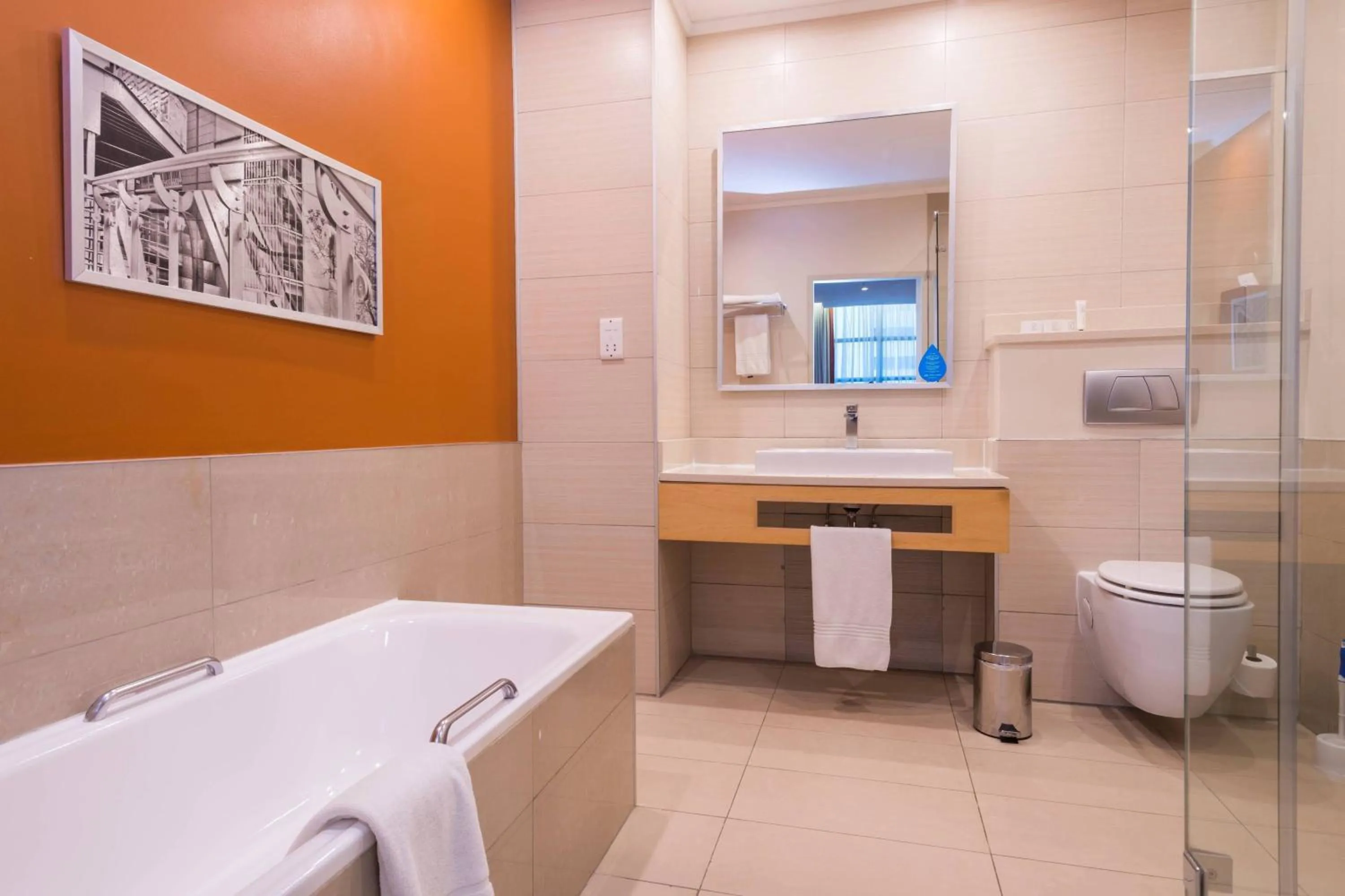 Bathroom in Protea Hotel by Marriott Gaborone Masa Square