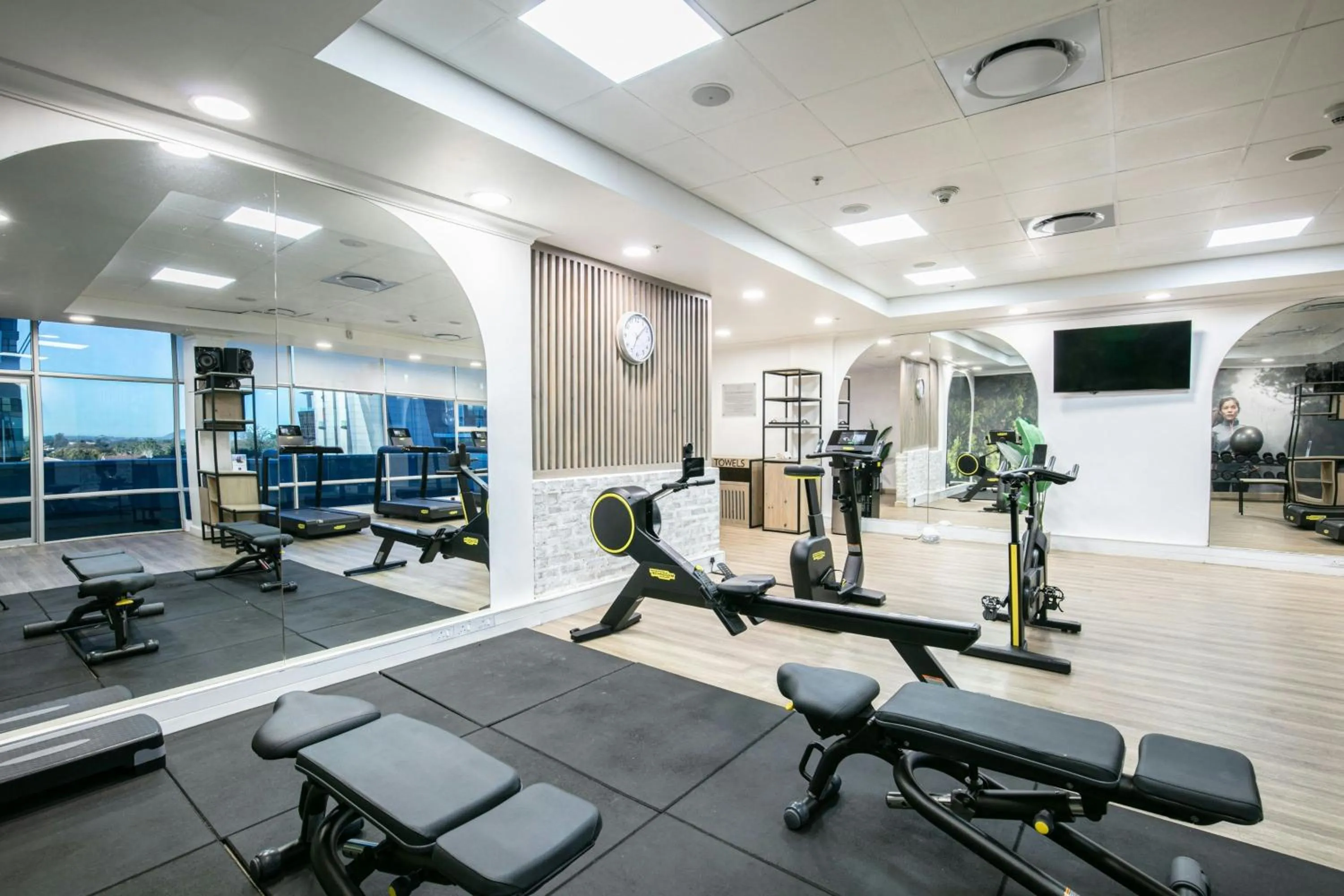 Fitness centre/facilities in Protea Hotel by Marriott Gaborone Masa Square