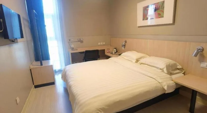Bed in Jinjiang Inn Tianjin Airport Branch