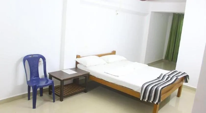 Bed in Poonam Village Resort