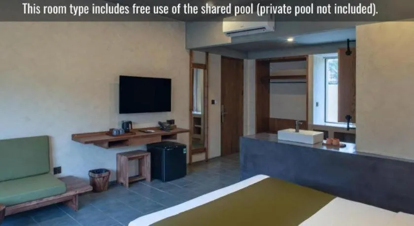 Bed in The Clay Resort