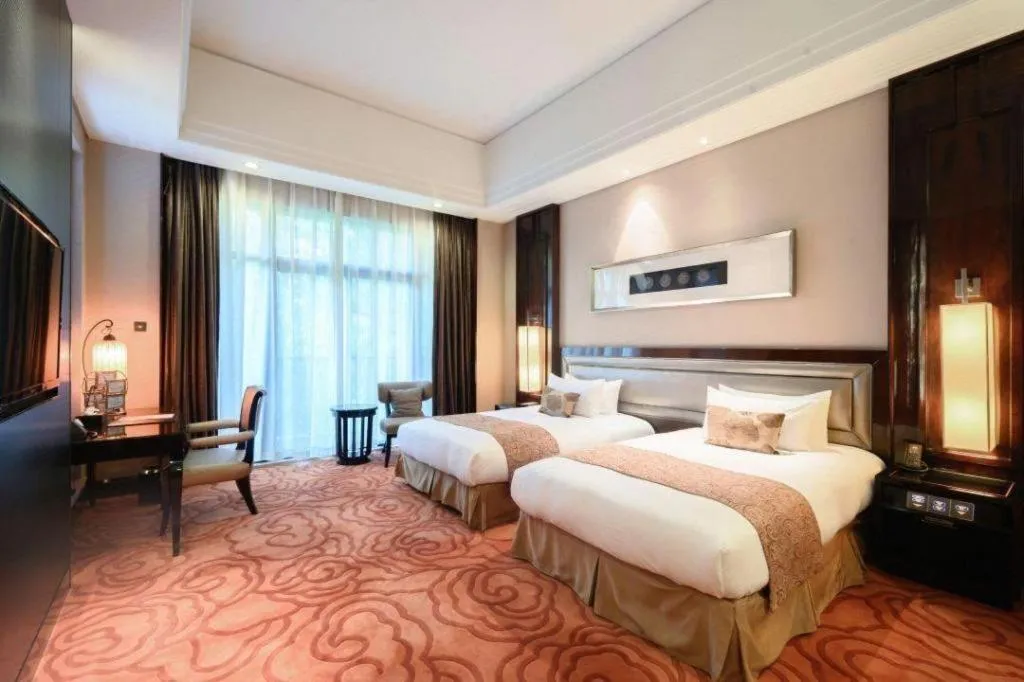 Bed in Xi'an International Innovation Talent Exchange Center Hotel