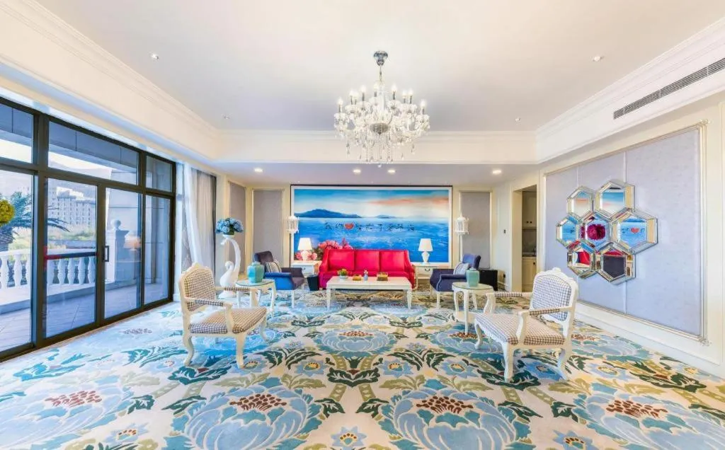 Bed in Xi'an International Innovation Talent Exchange Center Hotel