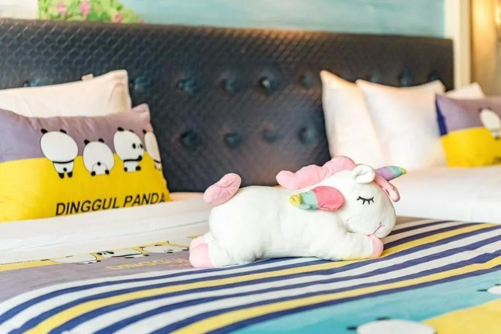 Bed in Xi'an International Innovation Talent Exchange Center Hotel