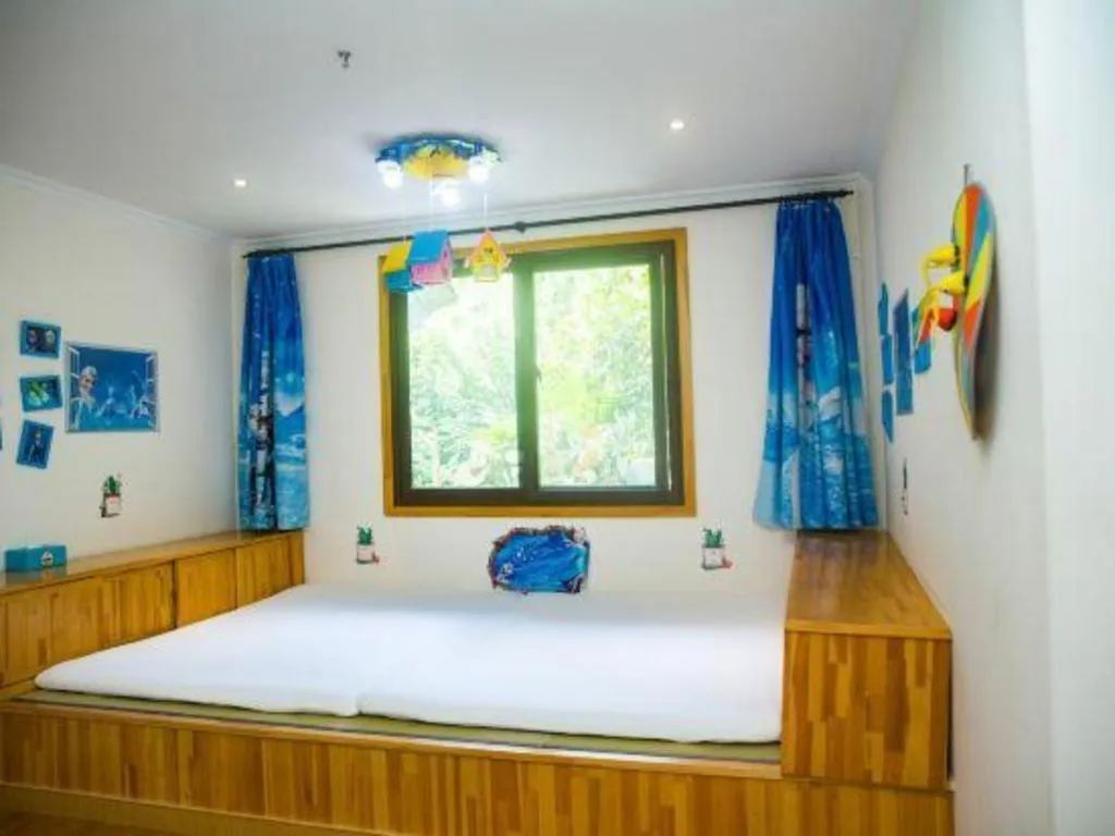 Bed in Xi'an International Innovation Talent Exchange Center Hotel