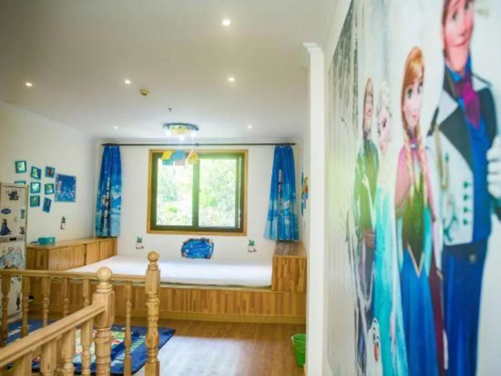 Bed in Xi'an International Innovation Talent Exchange Center Hotel