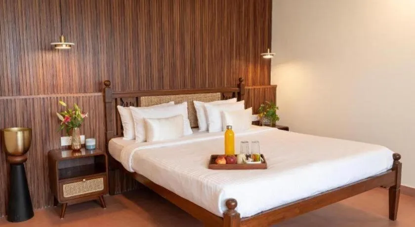 Bed in Palm Air by Goa Signature Stays