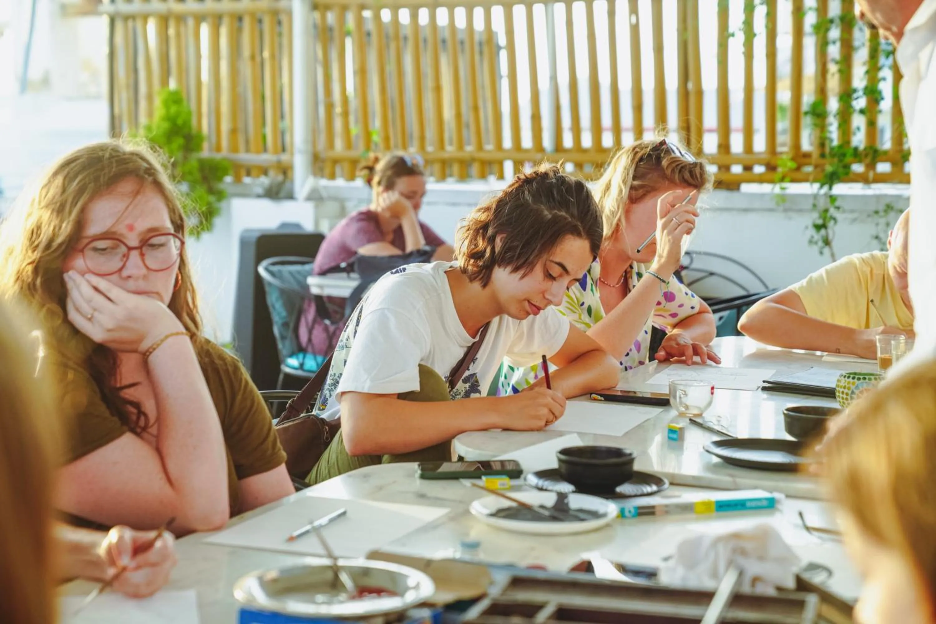 People in Dreamyard Udaipur