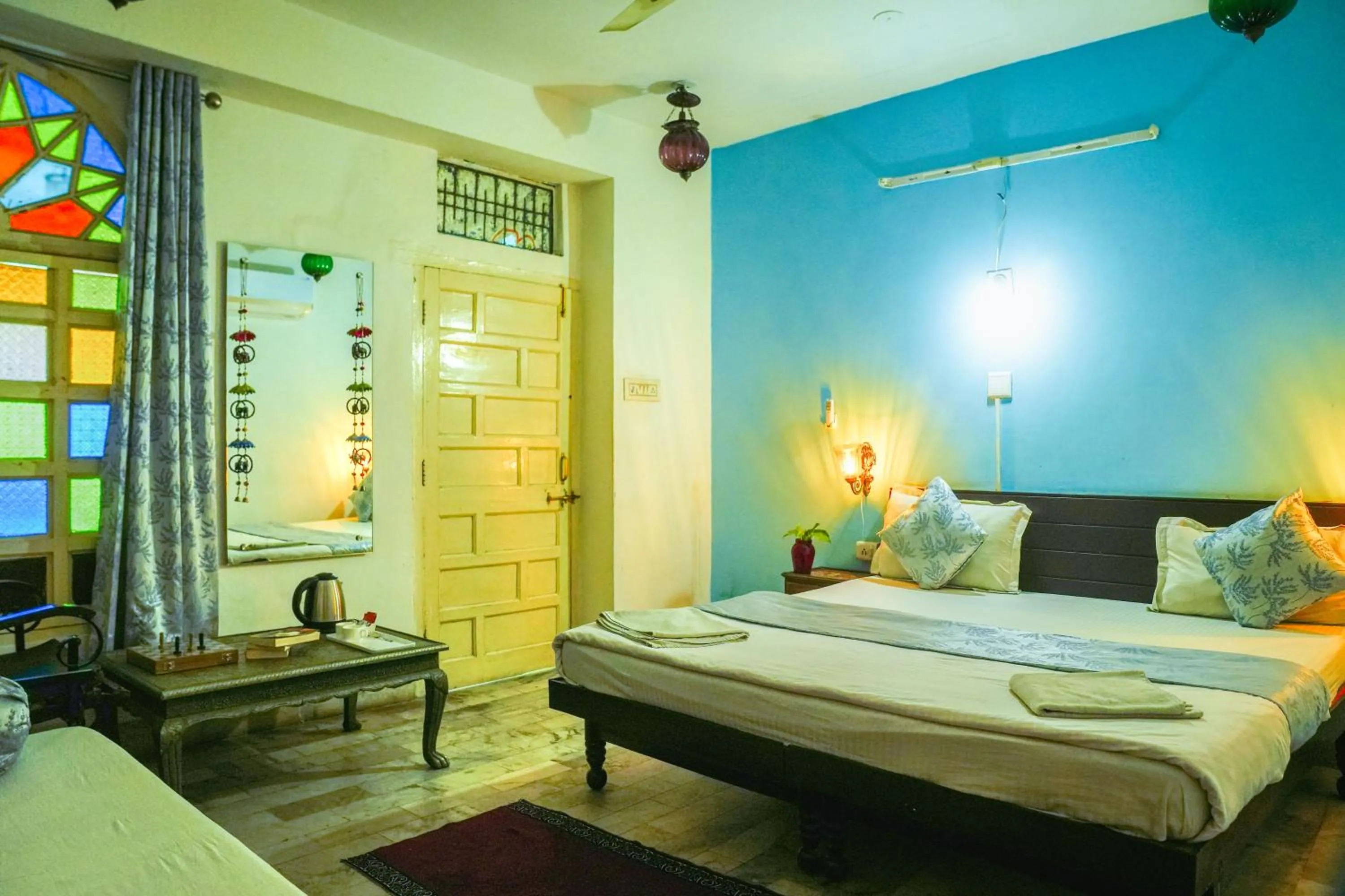 Bedroom, Bed in Dreamyard Udaipur