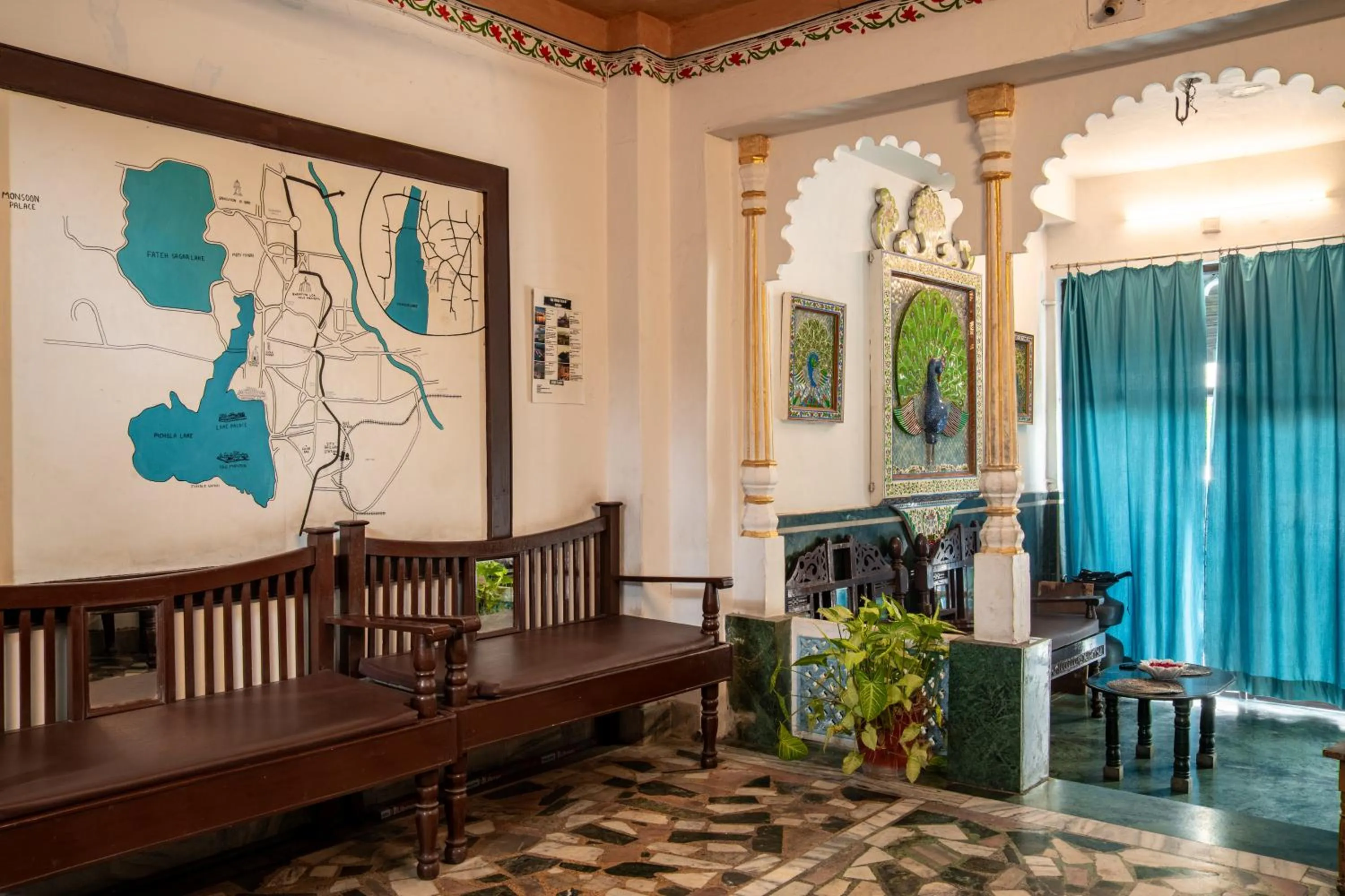 Lobby or reception in Dreamyard Udaipur