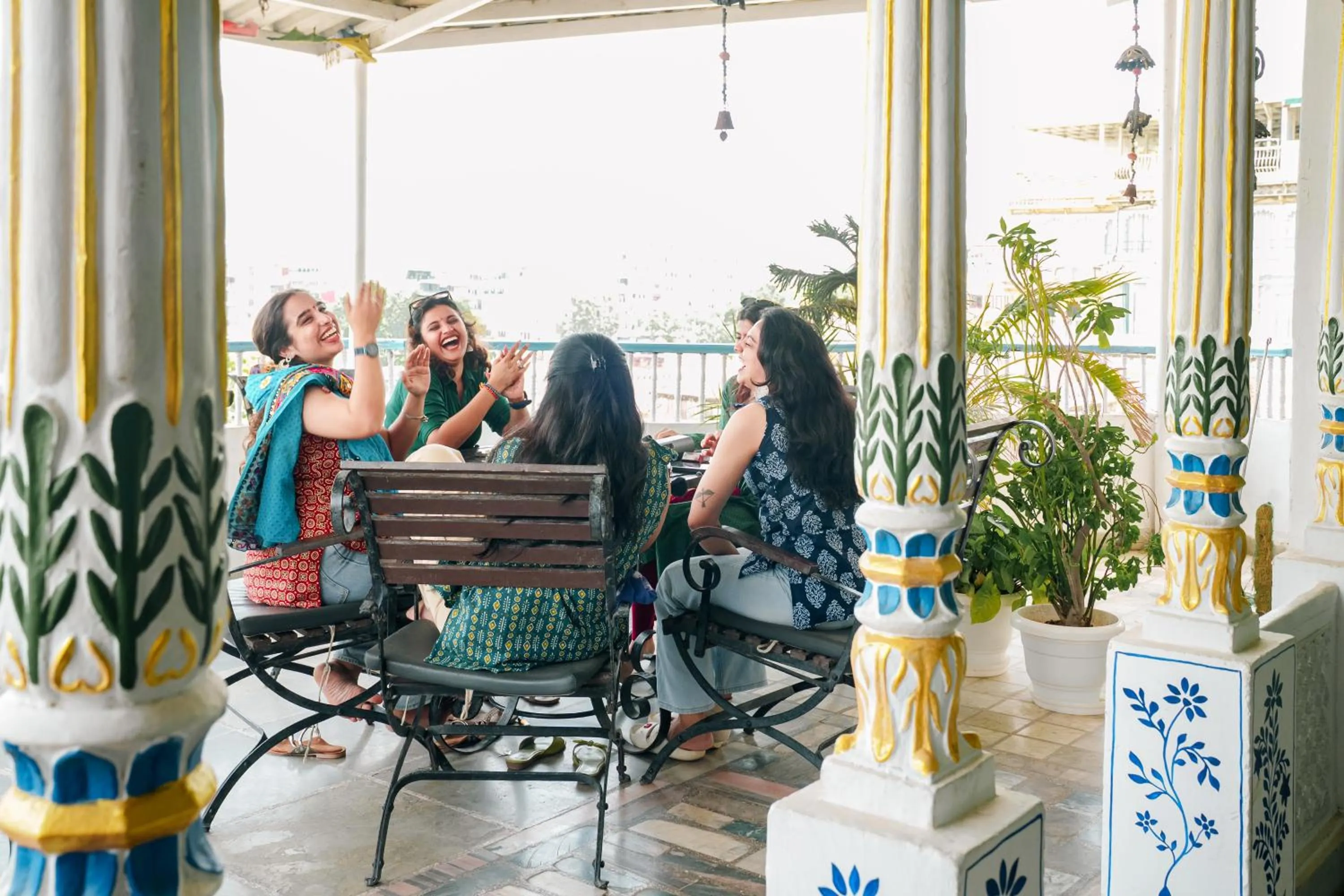 People in Dreamyard Udaipur