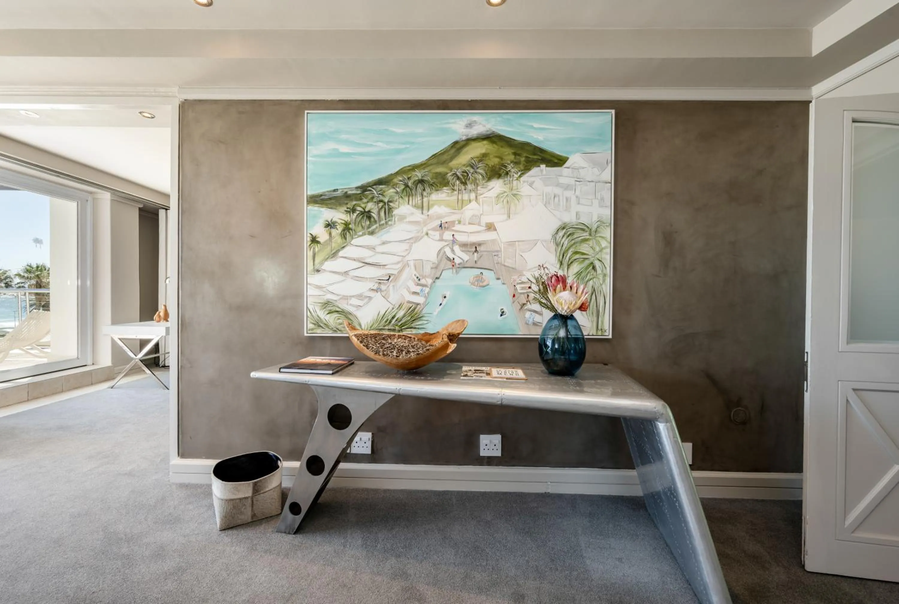 Decorative detail in The Bay Hotel