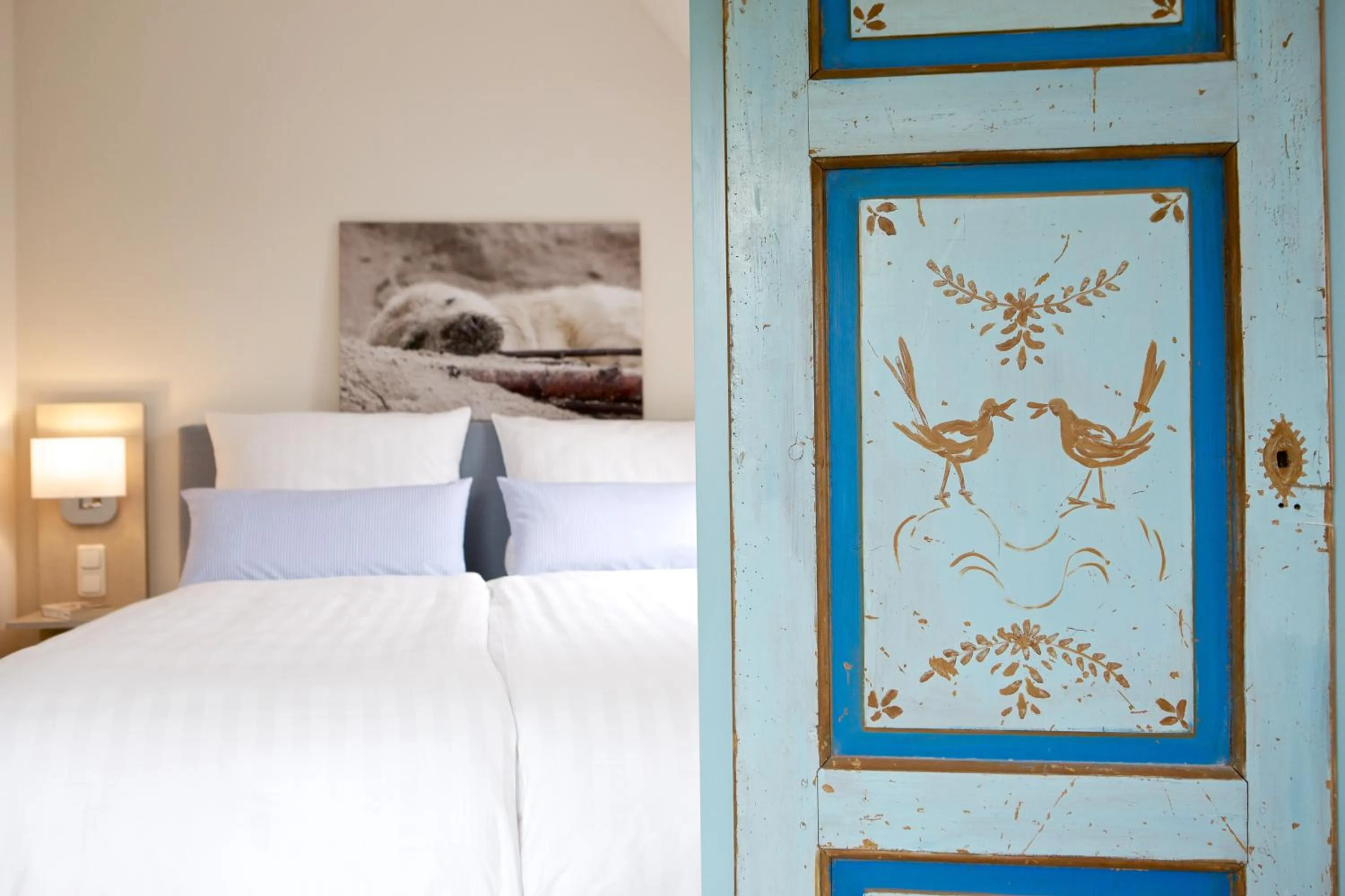 Photo of the whole room, Bed in Hotel Jess am Meer