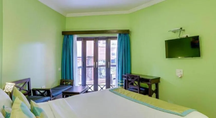 Bed in The Baga Marina Beach Resort & Hotel