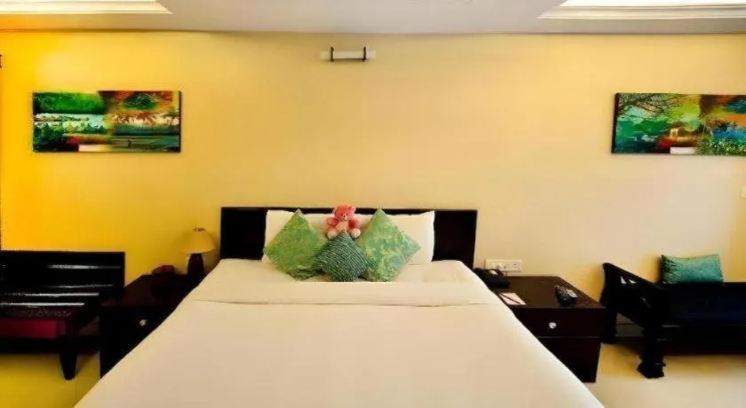 Bed in The Baga Marina Beach Resort & Hotel