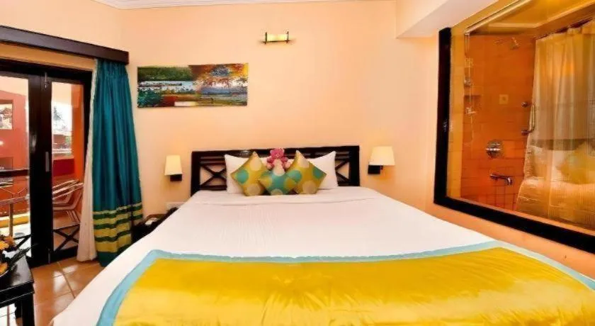 Bed in The Baga Marina Beach Resort & Hotel