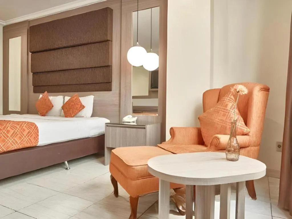 Bed in Hotel Alia Boutique Pasar Baru