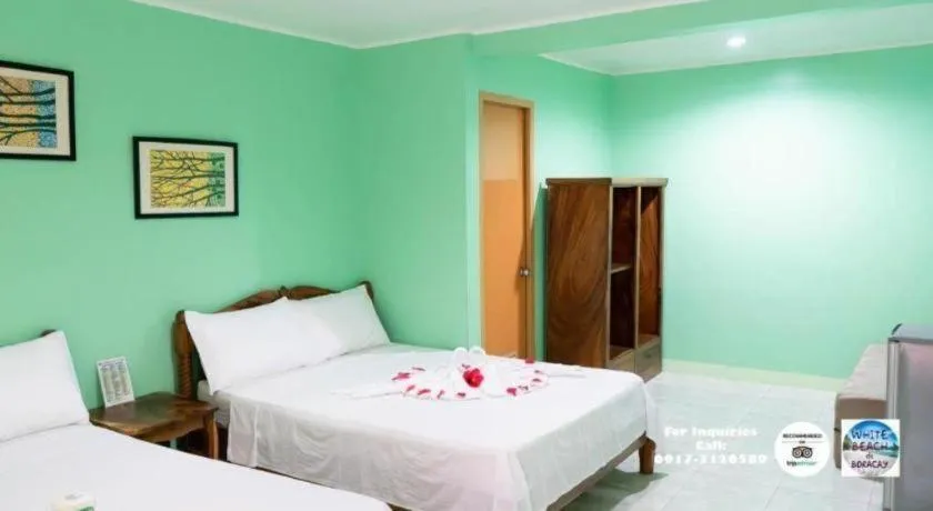 Bed in White Beach de Boracay