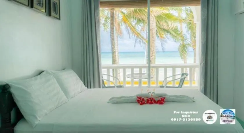 Bed in White Beach de Boracay