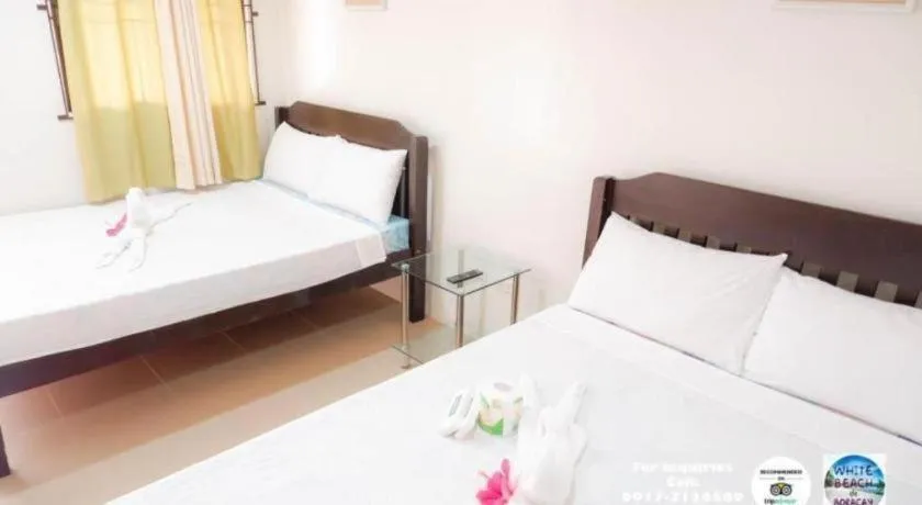 Bed in White Beach de Boracay