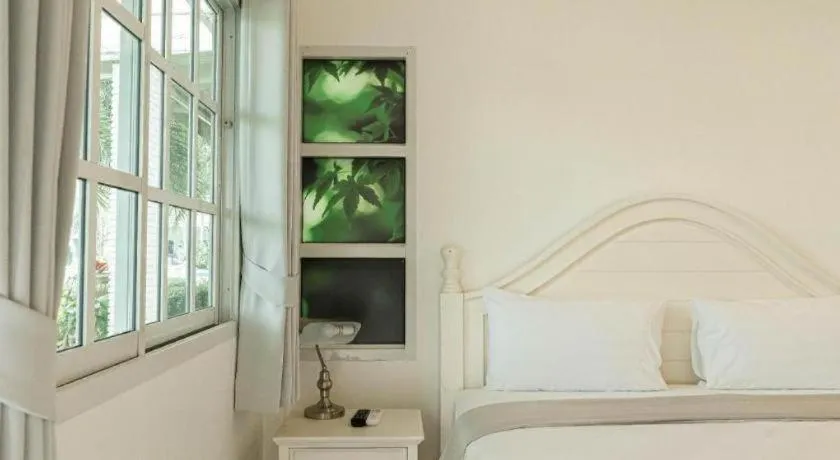 Bed in Saitong Resort