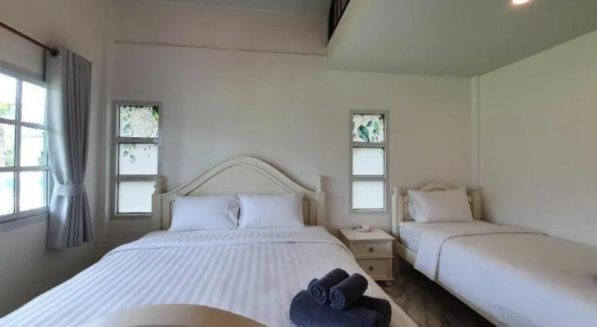 Bed in Saitong Resort