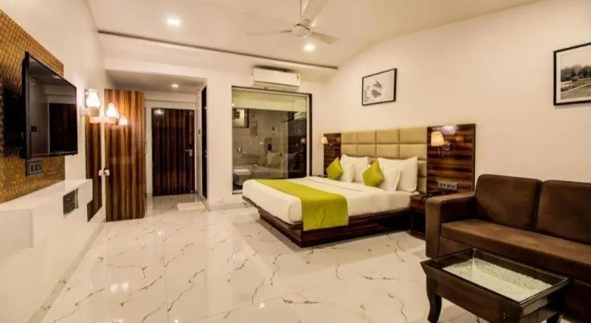 Bed in Nivanta Hotel Panchgani