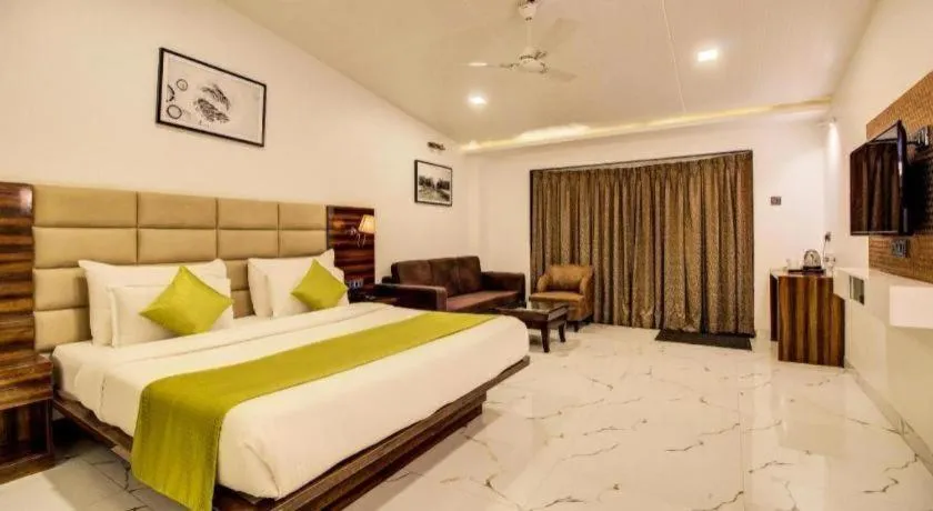 Bed in Nivanta Hotel Panchgani