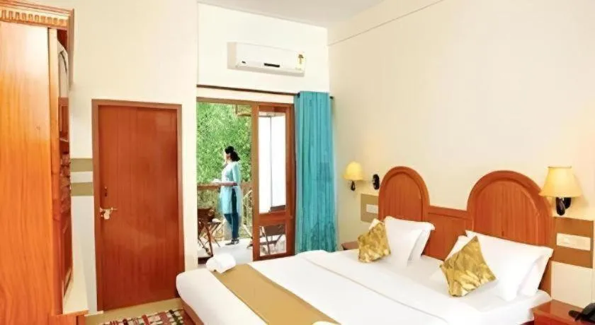 Bed in Jungle Park Resorts